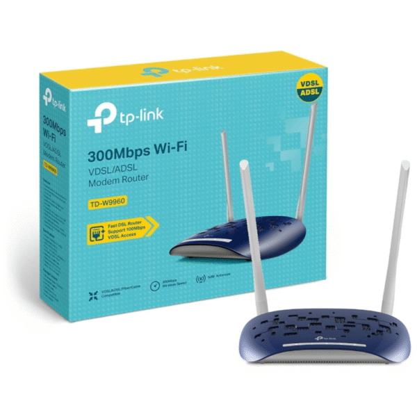 TP-Link 300 Mbps Wireless N VDSL/ADSL Modem Router