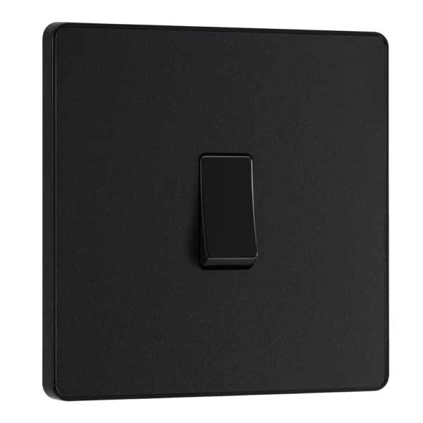 BG Electrical Single Wall Light Switch