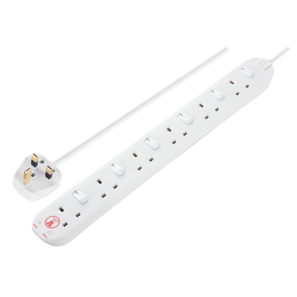 Masterplug Six Socket Extension Lead