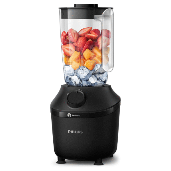 Philips 3000 Series Blender, 450W, 1.9L, Black (HR2041/01)