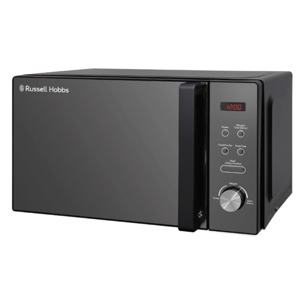 Russell Hobbs RHM2076B 20 Litre 800 W Black Digital Solo Microwave