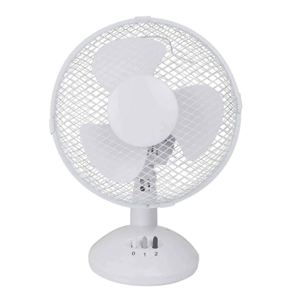 Status Desk Fan, 9 Inch Oscillating Portable Fan
