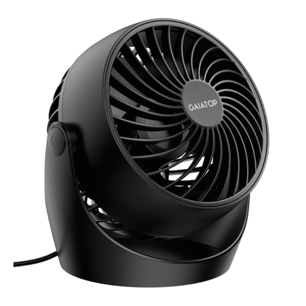 gaiatop Desk Fan, 5 Inch Portable Electric Table Desktop Air Circulator Fans