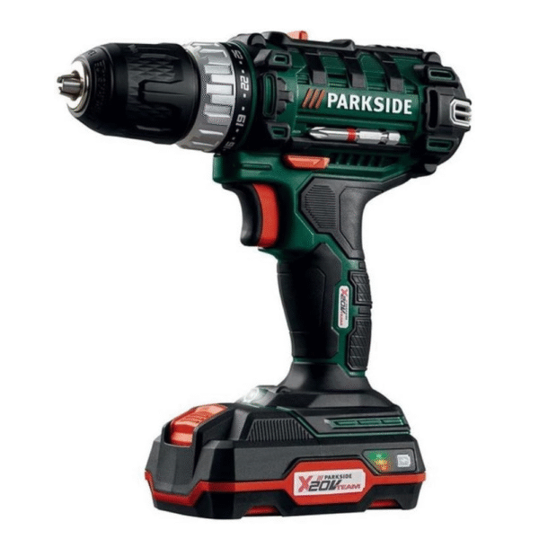 Parkside Cordless Drill 20v Lithium-ion Battery Screwdriver PABS 20-Li C3