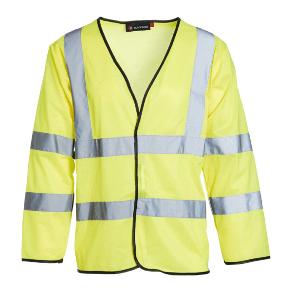 Hi Vis Long Sleeve Vests Yellow, Reflective High Vis Jackets